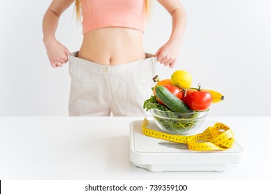 Woman Losing Weight