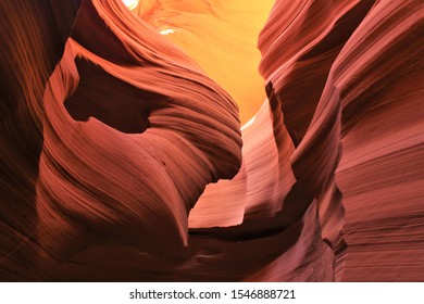 The Woman In The Lower Antelope Canyon