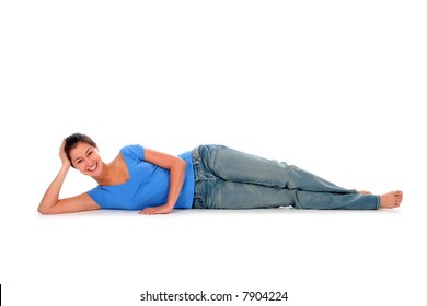 Woman Lying Down