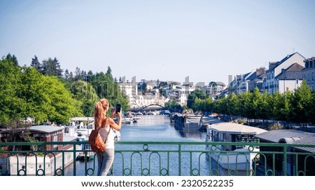 Woman in Nantes- Europa- France