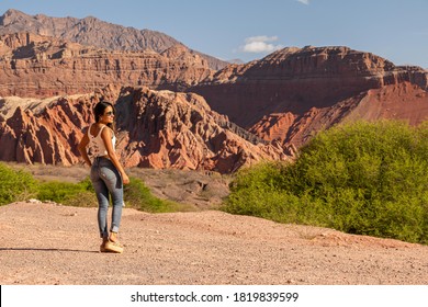 Woman On The Cafayate Route