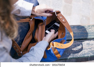 Woman On The Phone