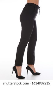 Woman Pants Shoot Studio Stock Photo 1614989215 | Shutterstock