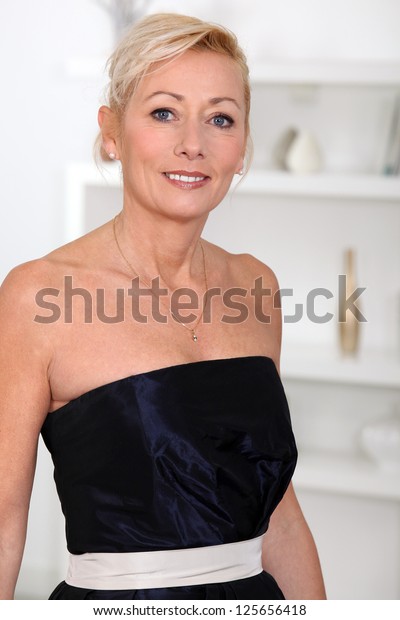 Woman Party Dress Stock Photo 125656418 | Shutterstock