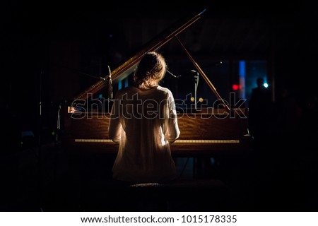 Woman at Piano