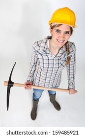 Woman With A Pickaxe