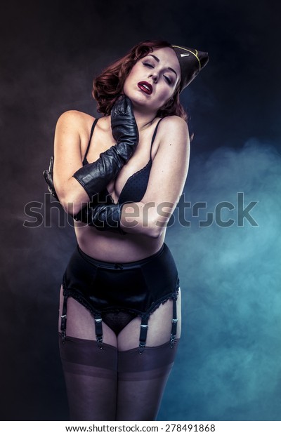 woman in sexy clothes