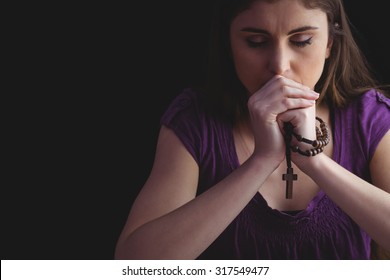 8,990 Woman praying rosary Images, Stock Photos & Vectors | Shutterstock