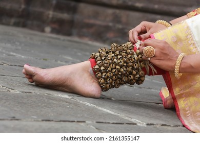 Woman Preparing For A Classical Dance