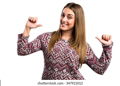 Woman Proud Of Herself 