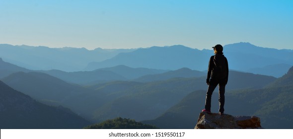 A Woman In Pursuit of Adventure
 - Shutterstock ID 1519550117