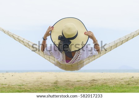 Similar – Image, Stock Photo i am wearing a hat