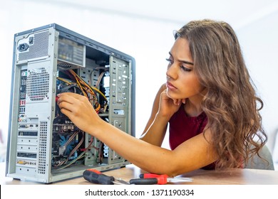 10,071 Woman Computer Repair Images, Stock Photos & Vectors | Shutterstock