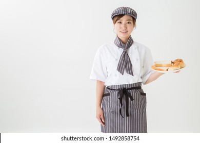 Woman Of The Restaurant Staff