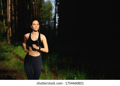 A Woman Runs In The Woods, Training And Training For Running