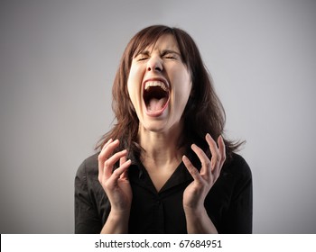 Woman Screaming