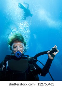 Woman Scuba Diver