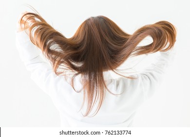 Woman To Set The Hair