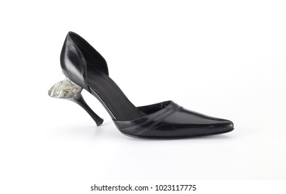 Woman Shoe With Broken Heel