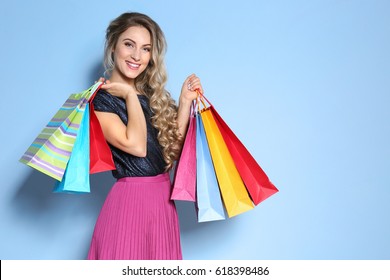 female shopping