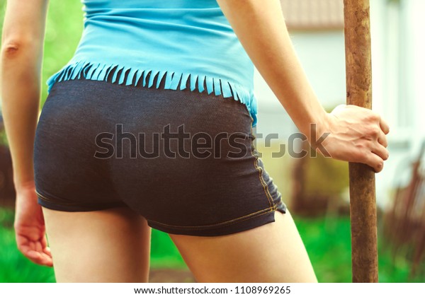 Nice Ass In Short Shorts