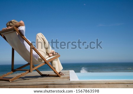 Similar – Image, Stock Photo Behind the horizon it goes on