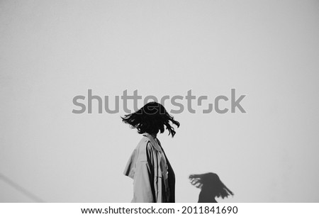 Similar – Image, Stock Photo sun, summer, worry. Summer