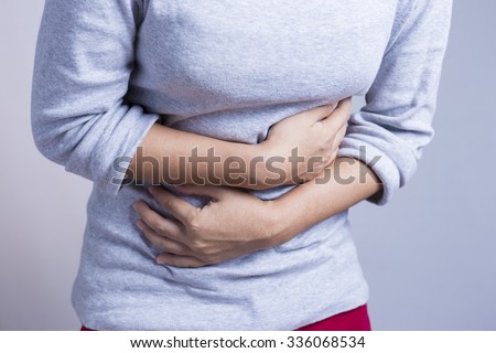 Woman Stomach Ache