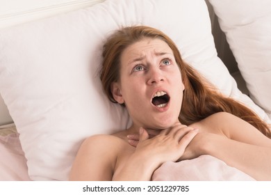 A Woman Suffocates From An Attack Of Asphyxia.