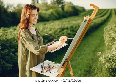 7,325 Woman painting park Images, Stock Photos & Vectors | Shutterstock