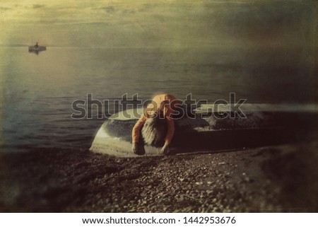 Similar – Strandgut Ostsee Meer