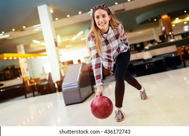 Girls Bowling Images, Stock Photos & Vectors | Shutterstock