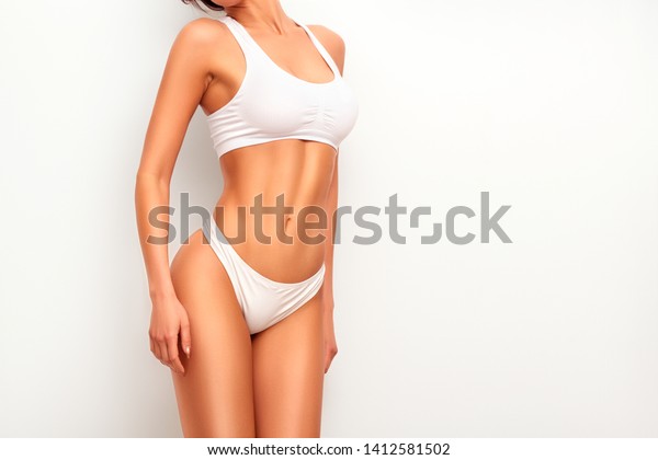 Woman Top Form Perfect Body Shape Stock Photo Edit Now
