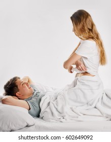 Woman Undressing Bed Her Boyfriend Stock Photo Shutterstock