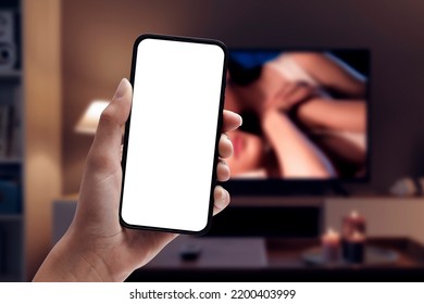 Woman Watching Porn Video