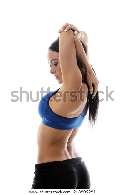 stretching bra