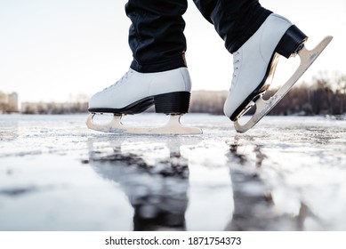 Feet People Skating Rink Stock Photo 774408241 | Shutterstock