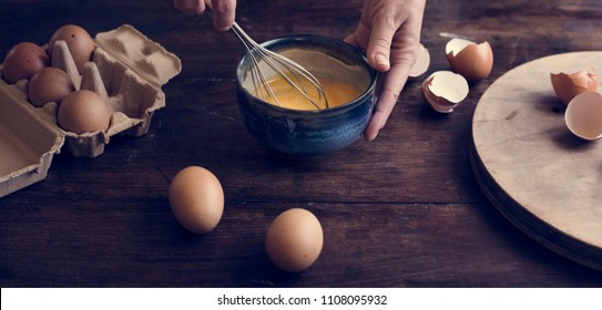 Woman whisking eggs food photography recipe idea - Powered by Shutterstock