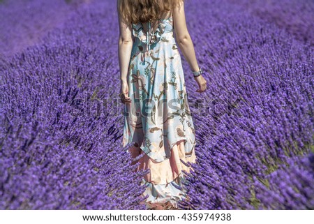 Similar – #A# Lavender walk Art