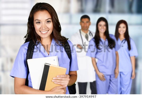 Woman Who Graduating Nursing School Stock Photo (Edit Now) 397914997