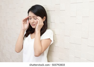 Woman Who Has Headache Stock Photo 503792833 | Shutterstock