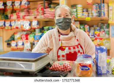 Woman Who Owns A Small Neighborhood Store