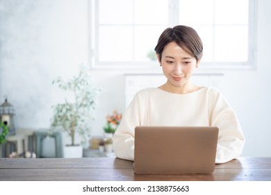 Woman who work with computers