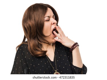 Woman Yawning Stock Photo 472311835 | Shutterstock