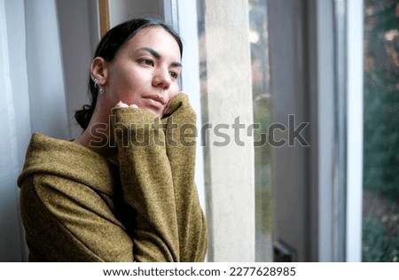 Woman's emotional vulnerability and struggle with mental health challenges.