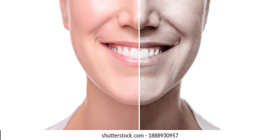 844 Split in half face Images, Stock Photos & Vectors | Shutterstock