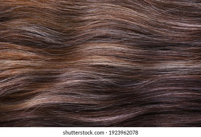 Womans Hair Texture Background Close Up