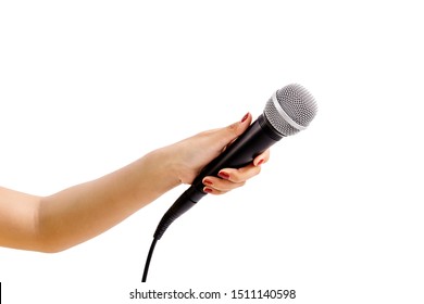 23,981 Hand holding microphone Images, Stock Photos & Vectors ...