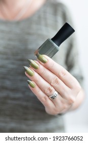 nail long polish	 and
