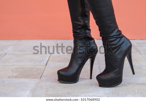 sexy women in high heel boots